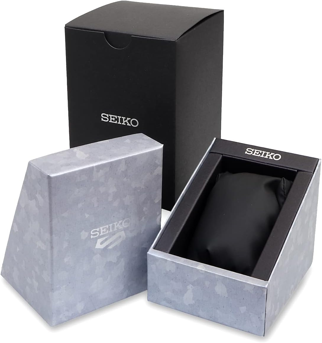 Seiko 5 Sports Automatic SRPD55 Black Dial Day Date Steel Bracelet Men&#39;s Watch