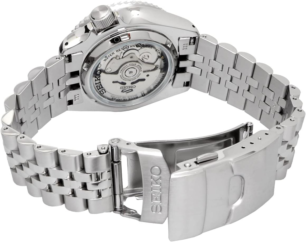 Seiko 5 Sports SSK005 Style GMT Model Orange Dial Automatic Mechanical Watch