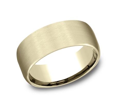 Benchmark CF71961Y Yellow Gold 14k 9mm Men&#39;s Wedding Band Ring