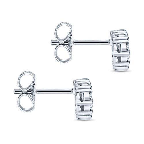 Gabriel &amp; Co. 14K White Gold 0.33ct Diamond Earring EG9210W45JJ