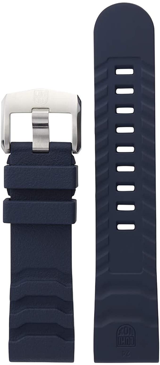 Luminox Men&#39;s 3250 Navy SEAL Series Dark Blue Rubber Watch Band FPX.3800.40Q.K