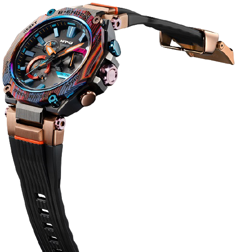 Casio G-Shock MTGB2000XMG-1A G-Carbon MTG Ble LIMITED EDITION Rainbow Watch