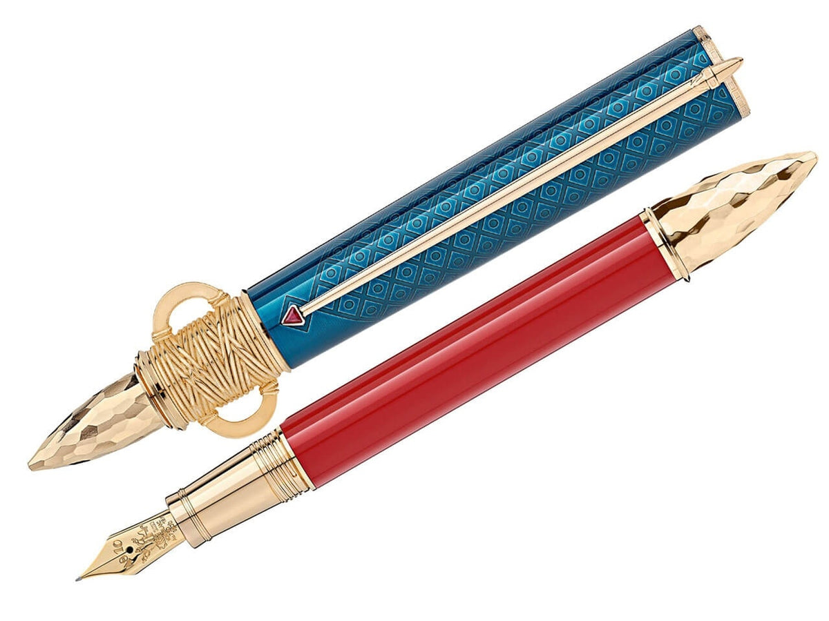 Montblanc MB125482 Patron of Art Homage to Moctezuma I Limited Edition 4810 Fountain Pen Ref. 125482