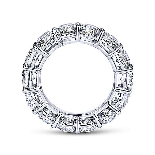 14k White Gold Shared Prong Diamond Eternity Band  AN5264-6W44JJ