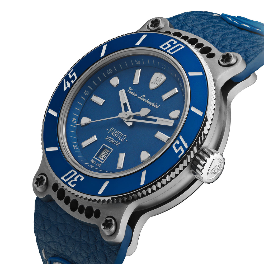Tonino Lamborghini TLF-T03-2 PANFILO Automatic Light Blue Watch